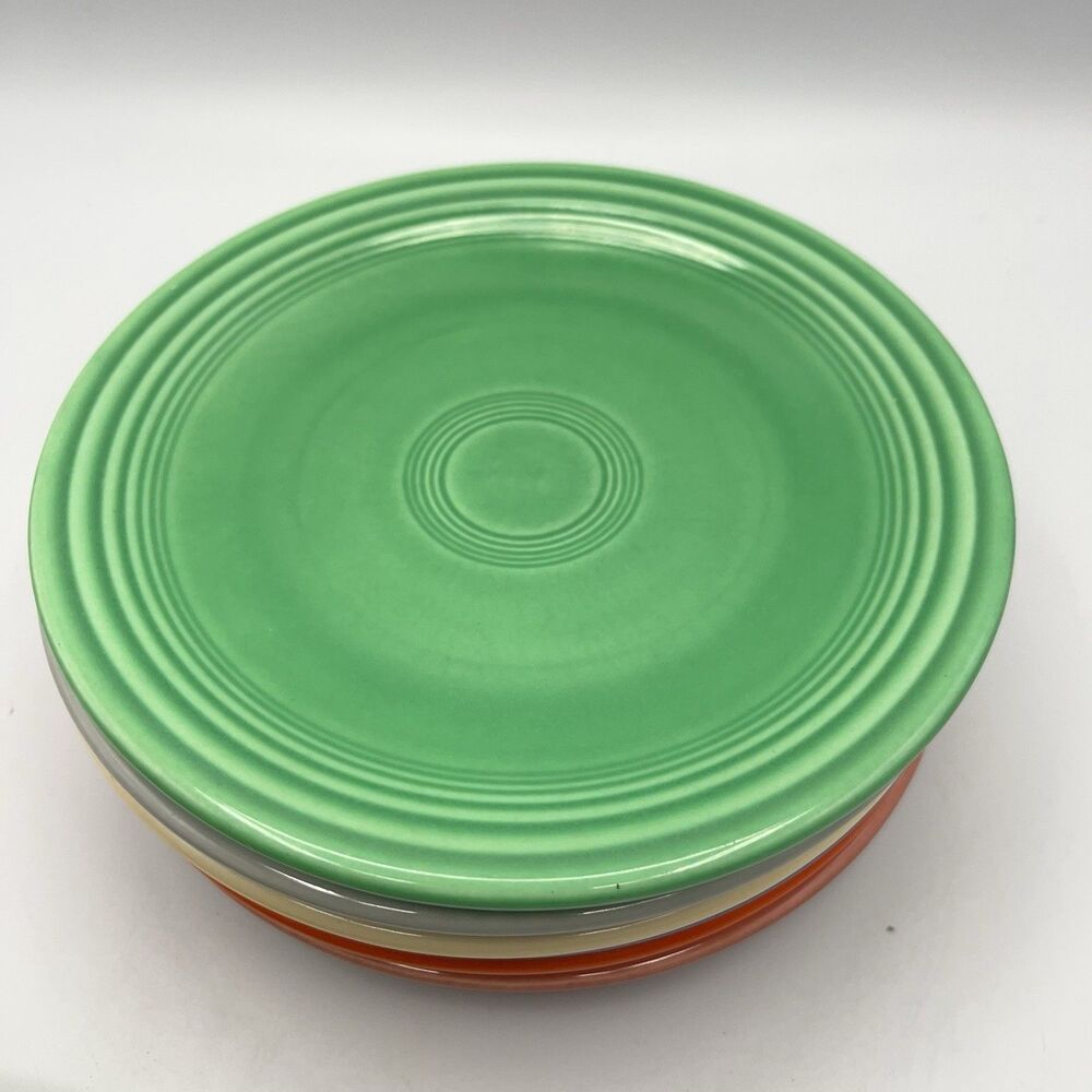 Vintage Mixed Fiesta Bread & Butter Plates 6.25” Colors Lot (8) Genuine HLC USA - Picture 11 of 16